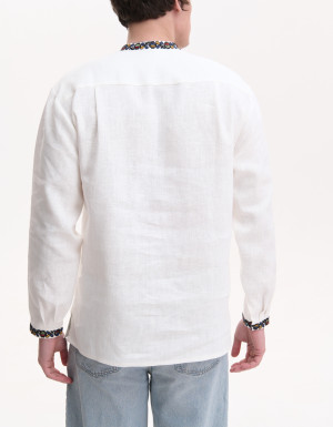 Handmade Men’s Vyshyvanka “Mallows”