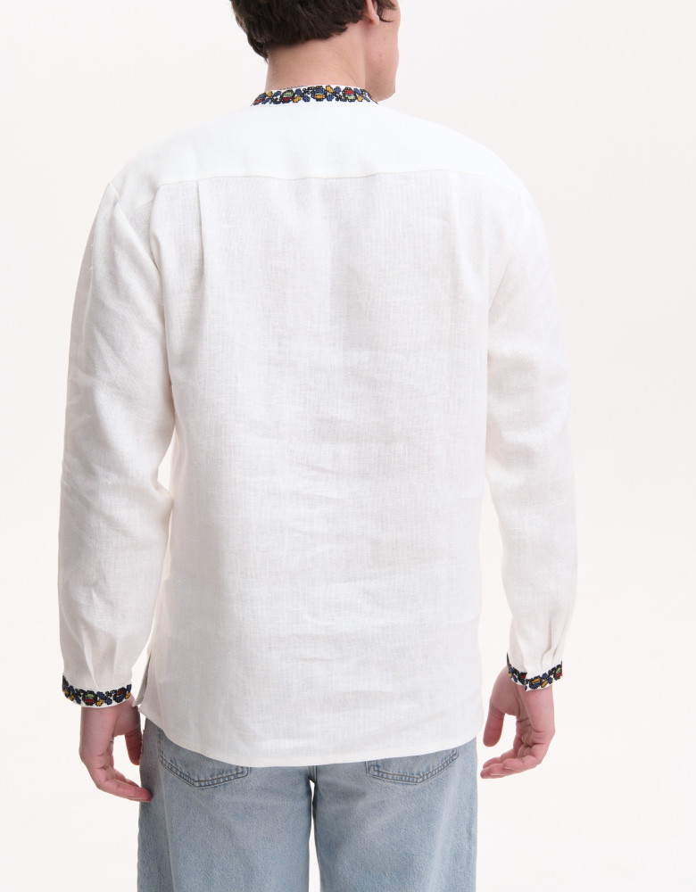Handmade Men’s Vyshyvanka “Mallows”