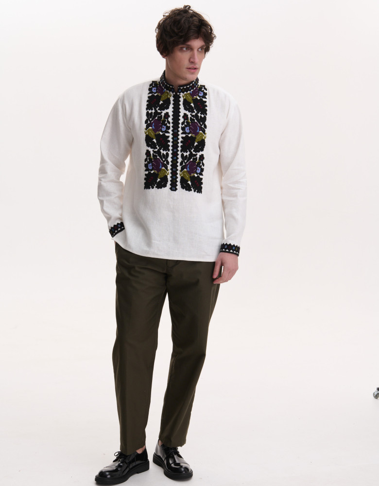 Handmade Men’s Vyshyvanka “Dibrova”