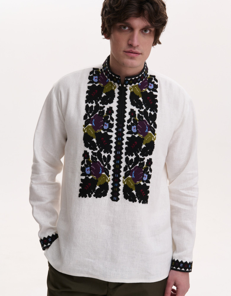 Handmade Men’s Vyshyvanka “Dibrova”