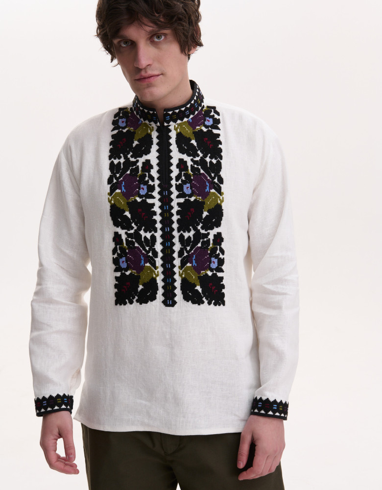 Handmade Men’s Vyshyvanka “Dibrova”