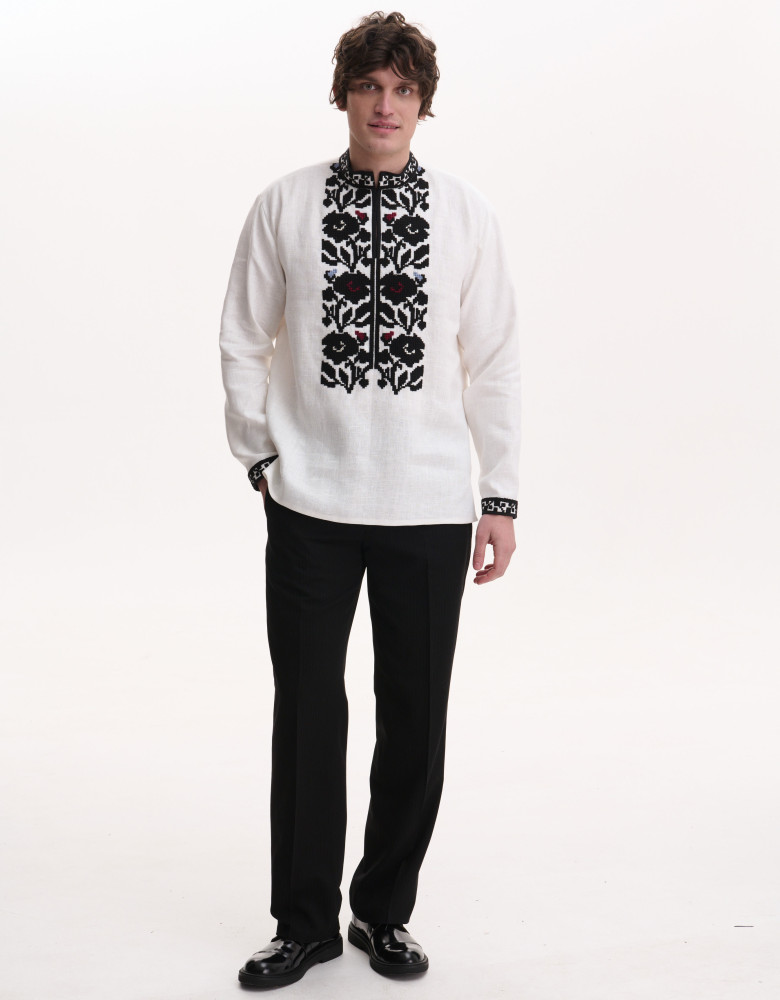 Handmade Men’s Vyshyvanka “Floral”