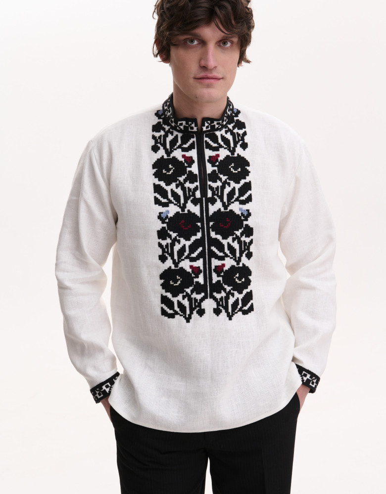 Handmade Men’s Vyshyvanka “Floral”