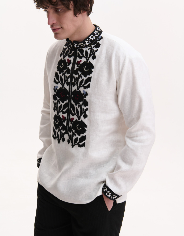Handmade Men’s Vyshyvanka “Floral”