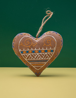 Coffee Souvenir "Heart with Horse"