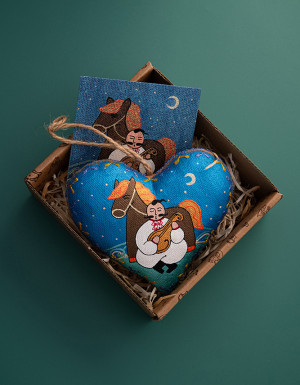 Coffee Souvenir "Heart with Horse"