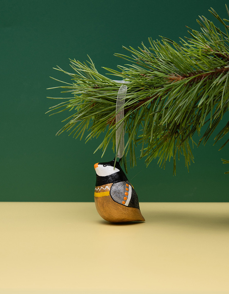 Christmas Ornament "Sparrow" (sculpture)