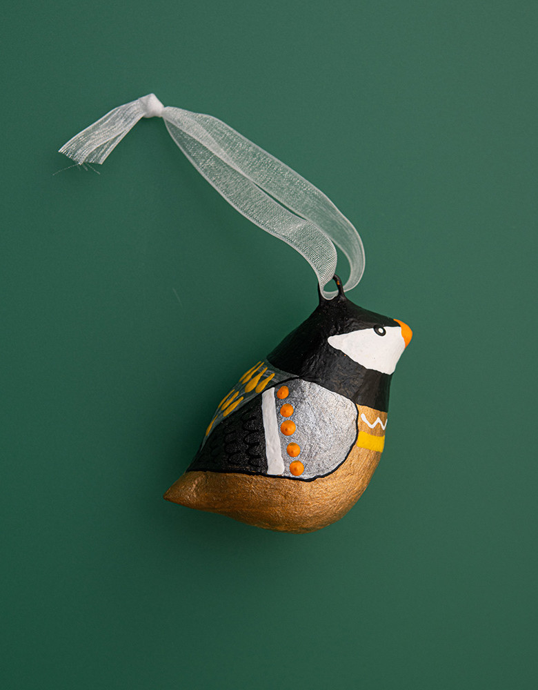 Christmas Ornament "Sparrow" (sculpture)