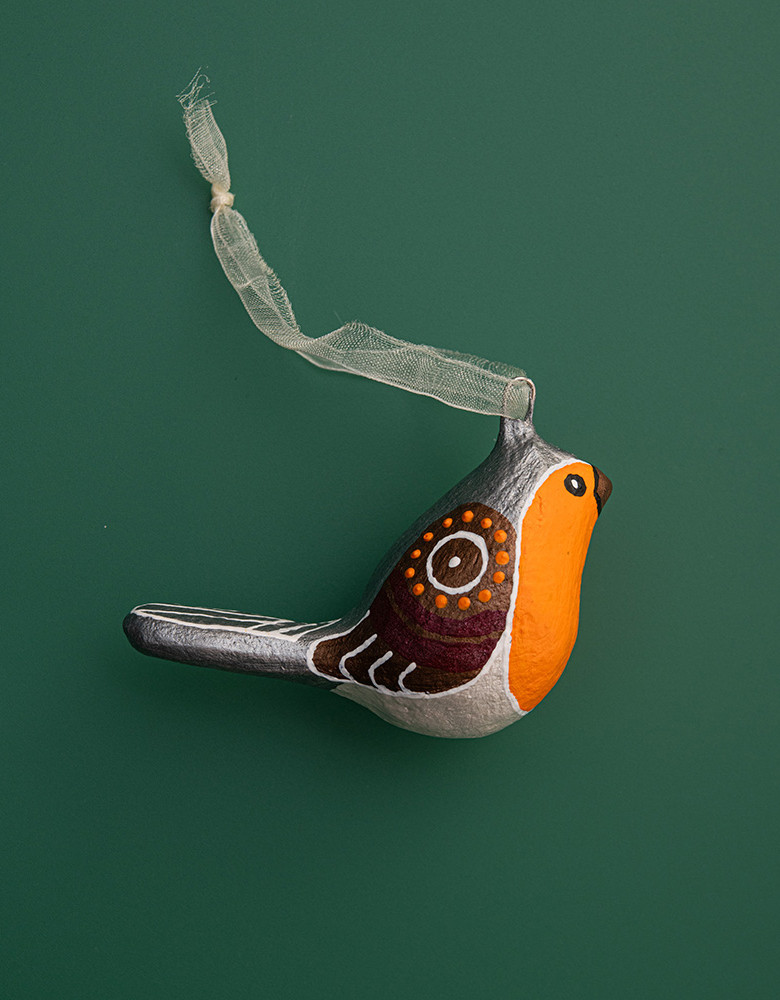 Christmas Ornament "Chaffinch" (sculpture)