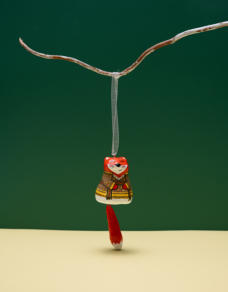 Christmas Tree Ornament “Miss Fox”