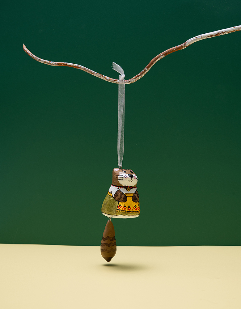 Christmas Tree Ornament “Lady Kitty”