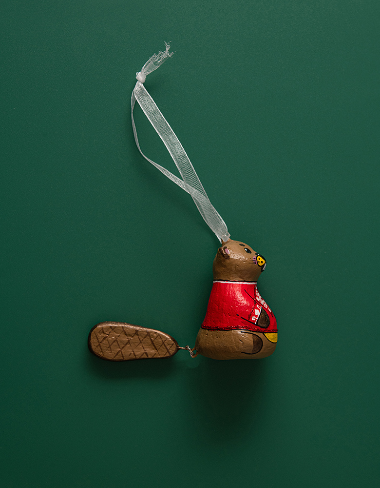 Christmas Tree Ornament “Mr. Beaver”