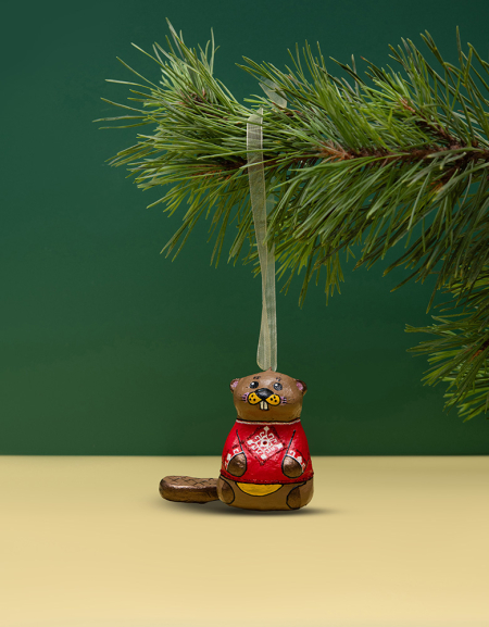 Christmas Tree Ornament “Mr. Beaver”