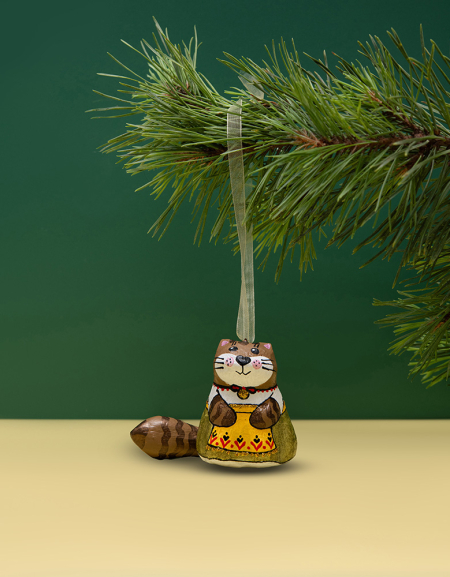 Christmas Tree Ornament “Lady Kitty”