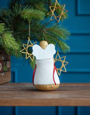 Souvenir “Buckwheat Angel with Wreath”