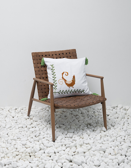 "Trypillia Bird" Cushion