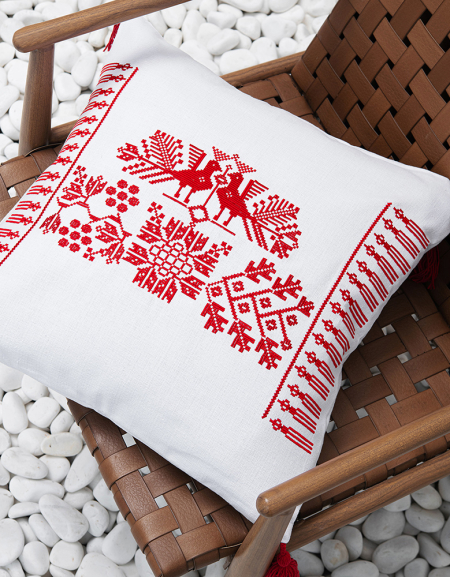 Red Wedding Pillow