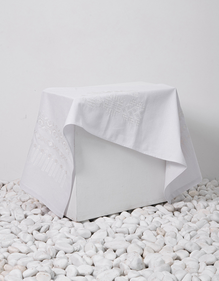 White Wedding Table Runner