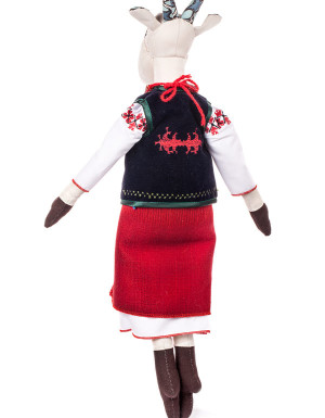Goat in Ukrainian suit