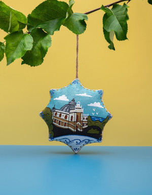  Souvenir vanilla star "Odesa Opera House"
