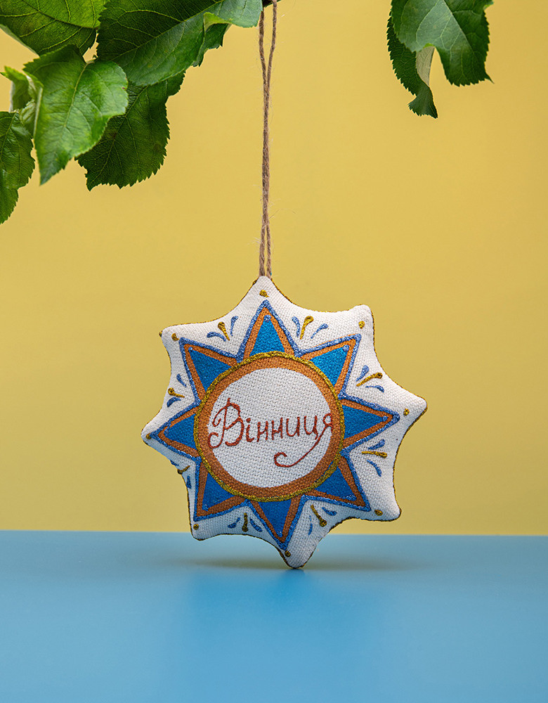  Vanilla star souvenir "Vinnitsa"