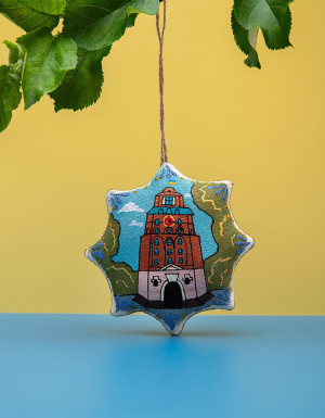 Vanilla star souvenir "Vinnitsa"