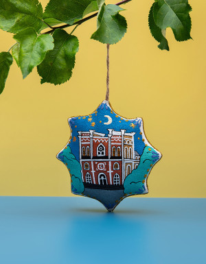 Vanilla star souvenir "St. Anthony's Church, Rivne"