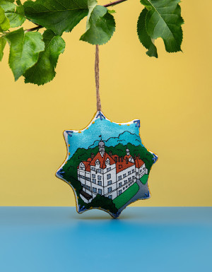  Souvenir vanilla star "Uzhhorod"
