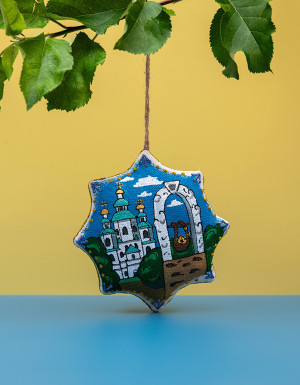  Souvenir vanilla star "city of Sumy"