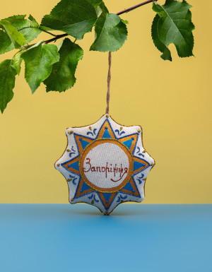 Souvenir vanilla star "Zaporizka Sich"