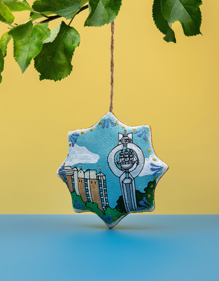 Vanilla star souvenir "Mykolaiv"
