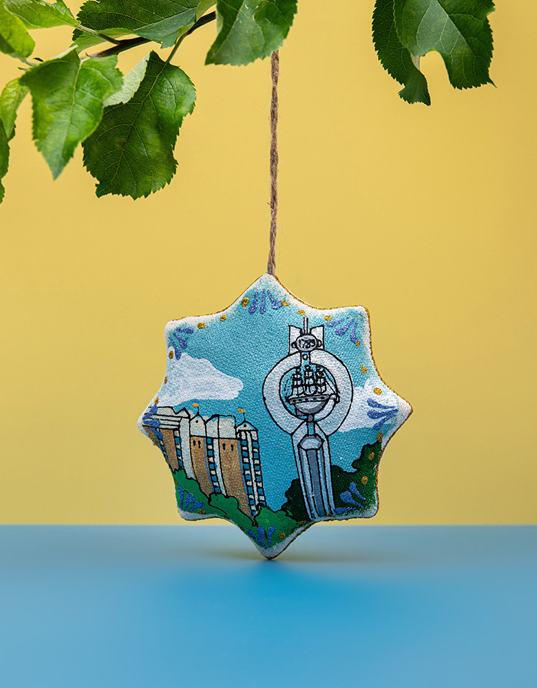 Vanilla star souvenir "Mykolaiv"