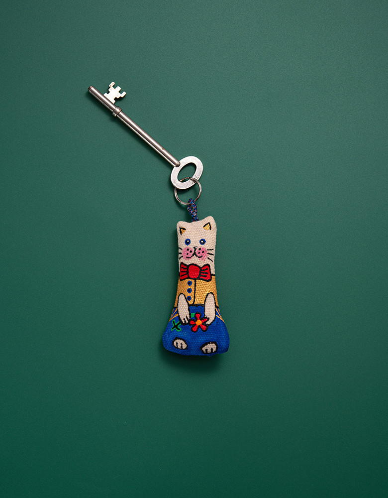 Keychain «Oblong Cat»