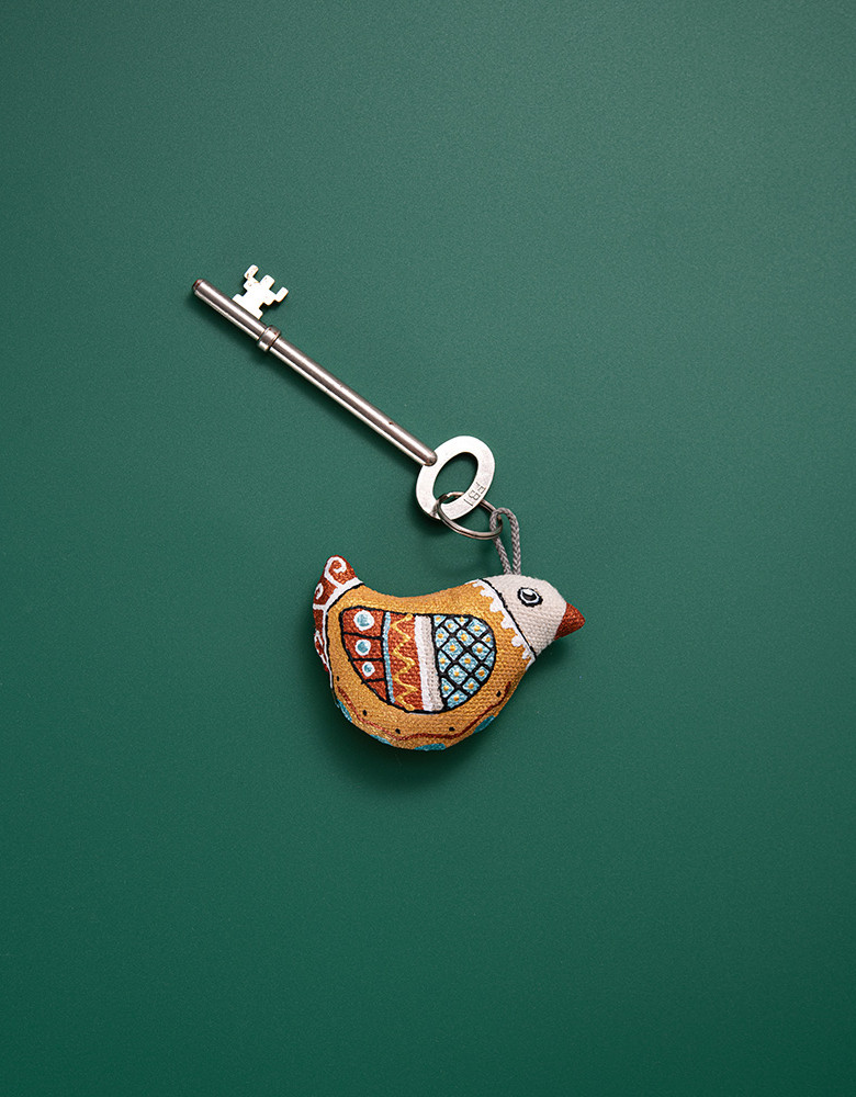 Keychain «Golden Sparrow»