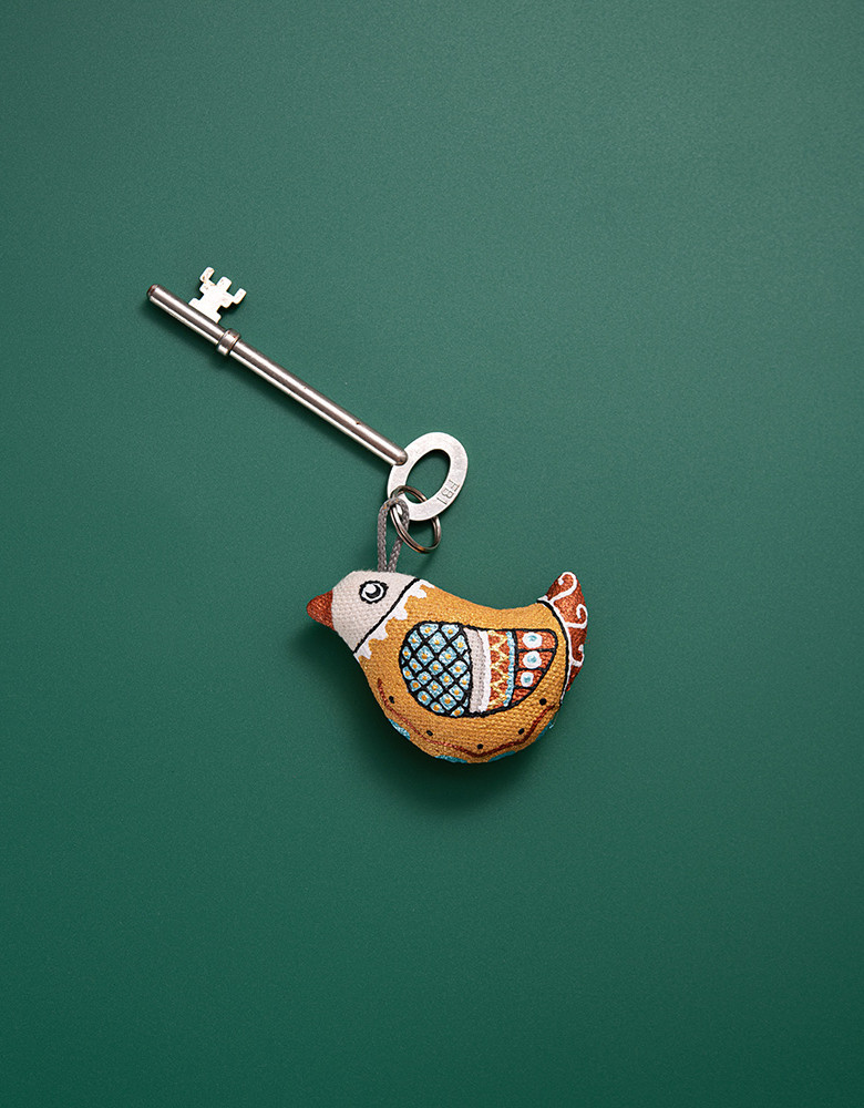 Keychain «Golden Sparrow»