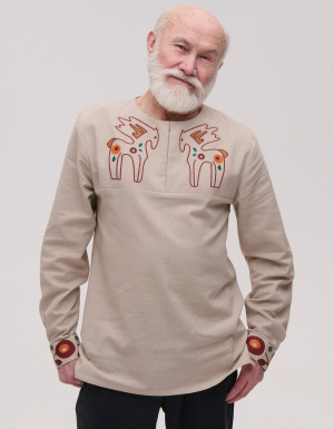 Short Sleeve Shirt «Horses»