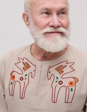 Short Sleeve Shirt «Horses»