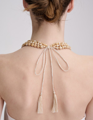  Necklace "Balamuty with crosses"