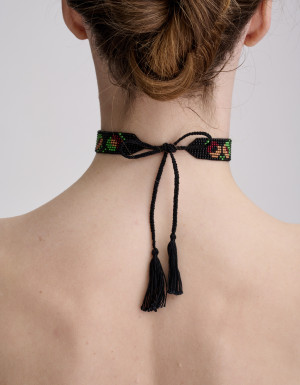 Necklace-choker "Berries"