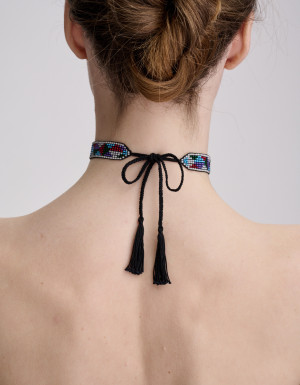 Necklace-choker "Geometric"